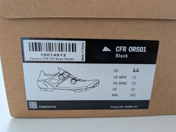 Used Canyon Tempr CFR Off-Road Shoes 2026 bike