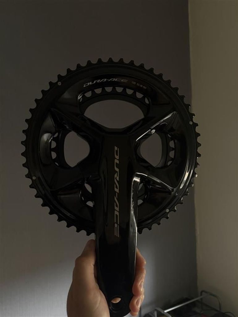 Used Shimano Dura Ace Crankset 170mm 52/36 bike — image 2 of 4