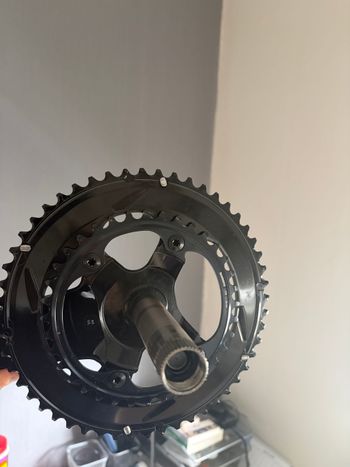 Used Shimano Dura Ace Crankset 170mm 52/36 bike — image 3 of 4