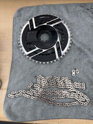 Used Sram RED 46/33t Powermeter Chainring 2026 Drivetrain & Pedals