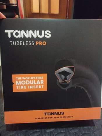 Used Tannus Inserto Tubeless Antiforatura bike