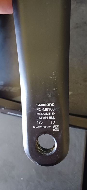 Gebrauchtes Shimano Deore XT Crank bike — Bild 3 von 3