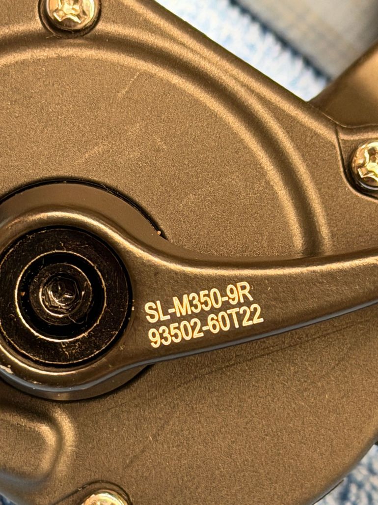 Used Tektro SL-M350-9R 9-Gang Schalthebel bike — image 6 of 6