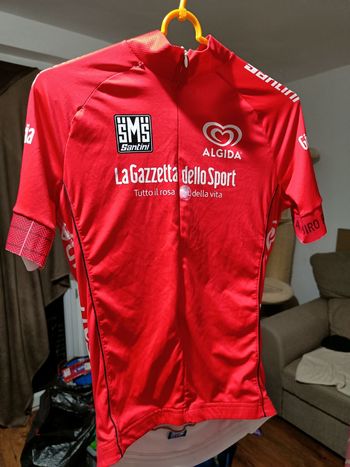 Used Santini Women’s Cycling Jersey - Giro d’Italia Edition | Size S | Made in Italy 2015 bike — image 1 of 9