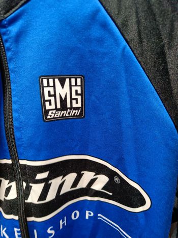 Used Santini SMS Thermal Cycling Jersey - Spinn Edition - Size XXL (IT 52) 2010 bike — image 3 of 4