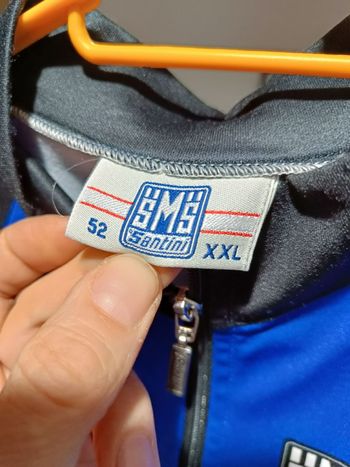 Used Santini SMS Thermal Cycling Jersey - Spinn Edition - Size XXL (IT 52) 2010 bike — image 4 of 4