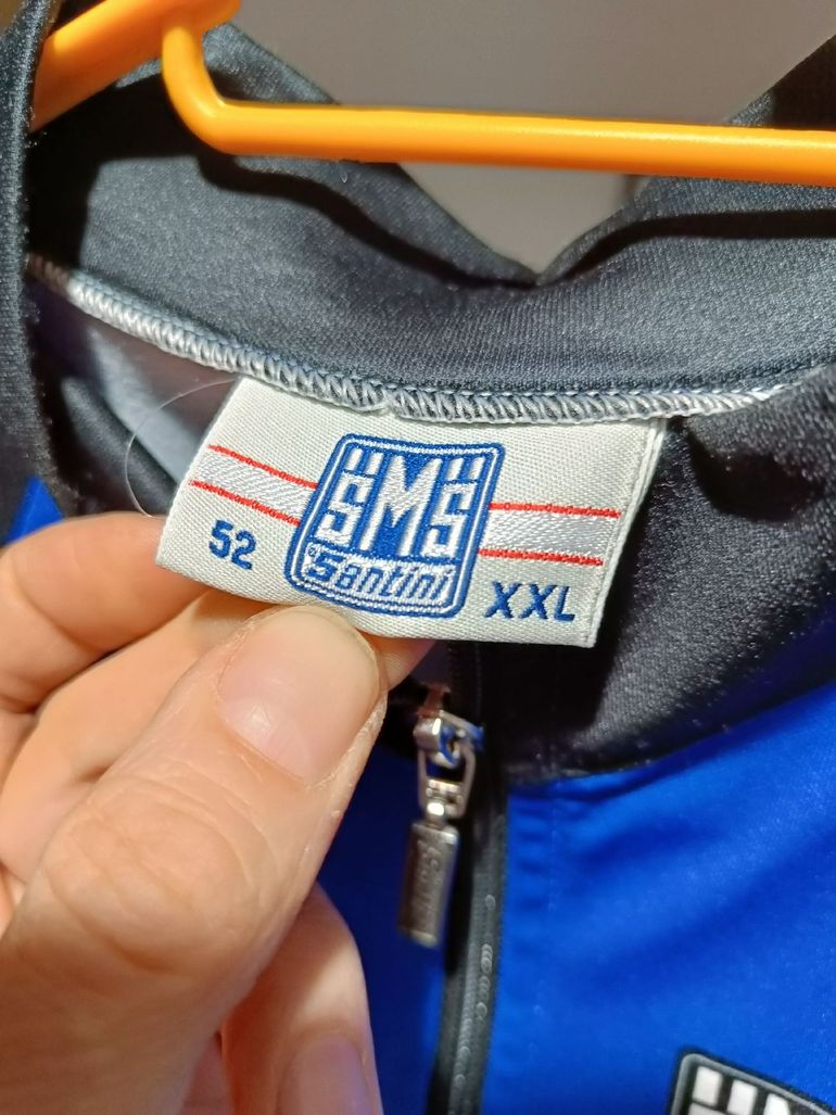 Used Santini SMS Thermal Cycling Jersey - Spinn Edition - Size XXL (IT 52) 2010 bike — image 4 of 4