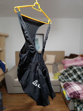 Used loefler New Löffler Bib Shorts - Size L (52) - Comfort Gel Air Pad (Green) bike — image 2 of 6
