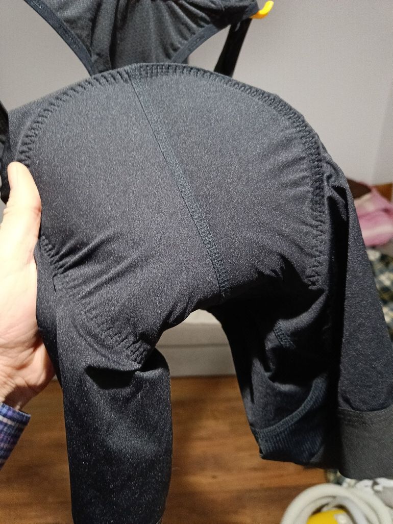 Used loefler New Löffler Bib Shorts - Size L (52) - Comfort Gel Air Pad (Green) bike — image 4 of 6