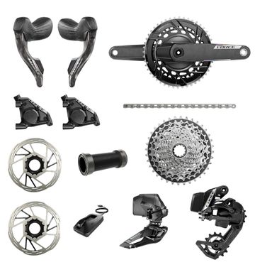 Gebrauchtes Sram Force AXS E1 2x12v Powermeter Crankset 2026 Groupset