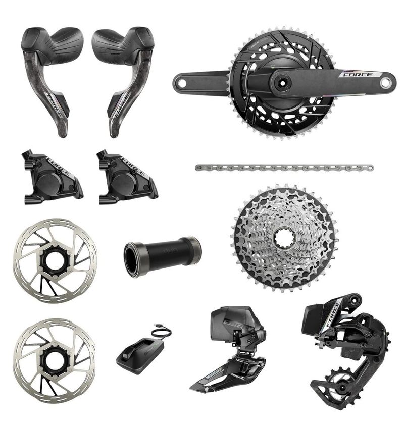Used Sram Force AXS E1 2x12v Powermeter Crankset 2026 Groupset