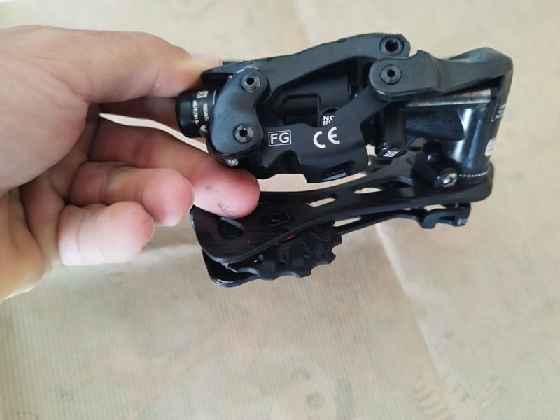 Käytetty Campagnolo Super Record EPS 12 v Deragliatore Posteriore Drivetrain & Pedals