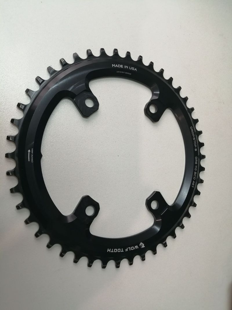 Gebrauchtes Wolf Tooth GRX 1x 46T Chain Ring Drivetrain & Pedals