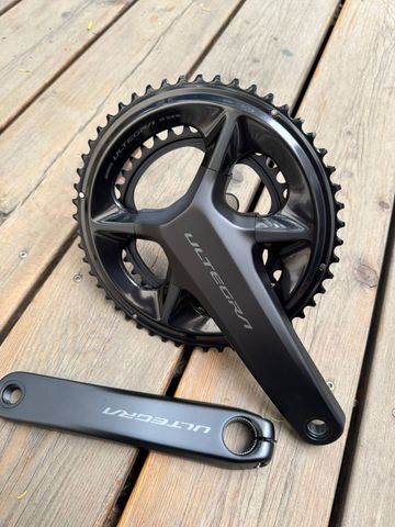 Używany Shimano Ultegra R8100 Crankset 172.5mm 52/36 2025 Drivetrain & Pedals
