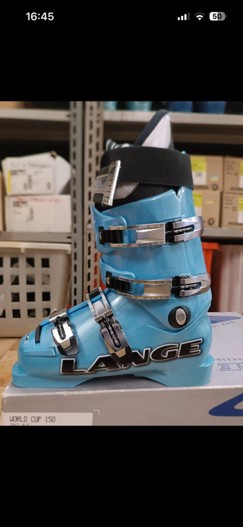 Lange, Scarponi da sci