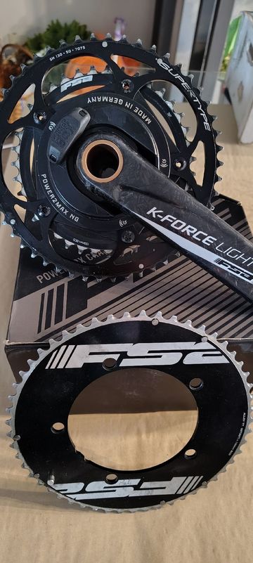 Used Fsa PowerBox Crankset Drivetrain & Pedals