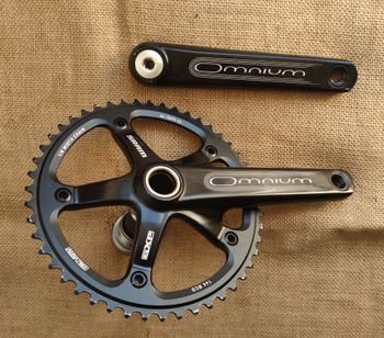 Sram, Omnium 144BCD 170mm Track Fixed Gear Single Speed Crankset with chainring BbB