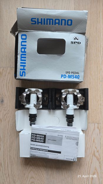 Shimano, PD-M540 SPD Pedale beidseitig