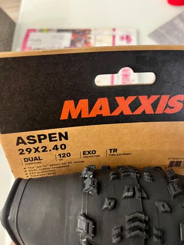 Brugt Maxxis Aspen 29 2.4 2026 bike — billede 2 af 2