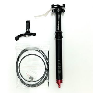 Thomson Covert Black Dropper 27.2 mm | 60 mm Sattelstütze 2024 Saddles & Seatposts d'occasion