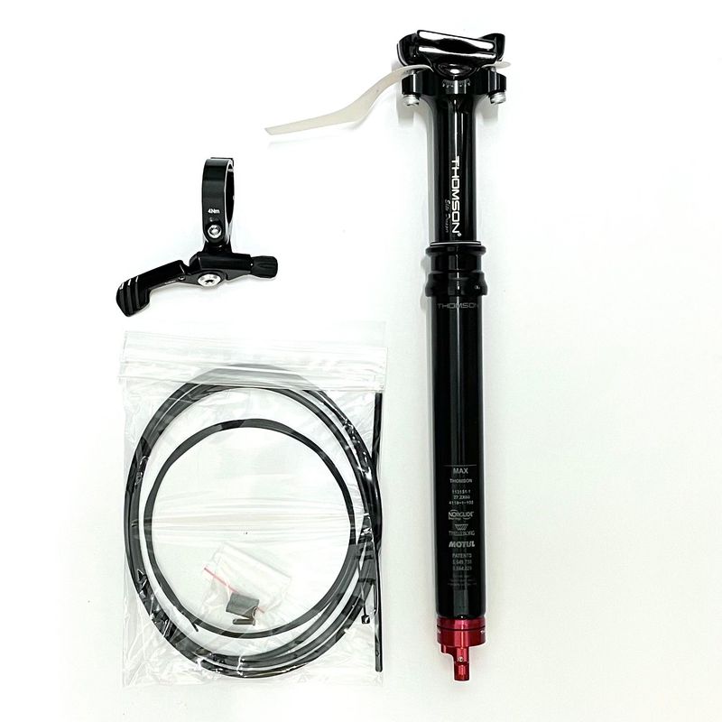 Used Thomson Covert Black Dropper 27.2 mm | 60 mm Sattelstütze 2024 Saddles & Seatposts
