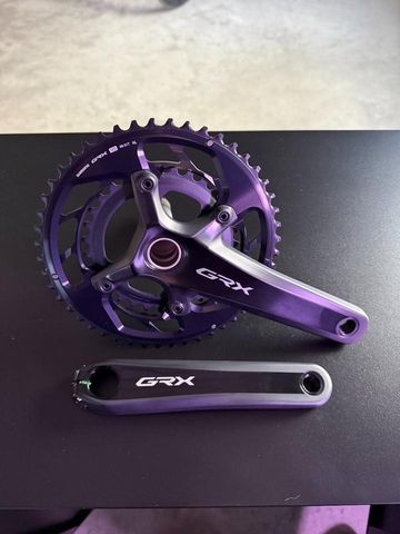 Tweedehands Shimano GRX FC-RX810-2 Drivetrain & Pedals