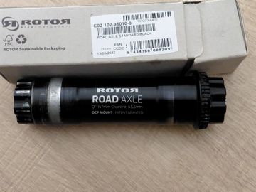 Rotor Road Axle Standard Black Drivetrain & Pedals usato