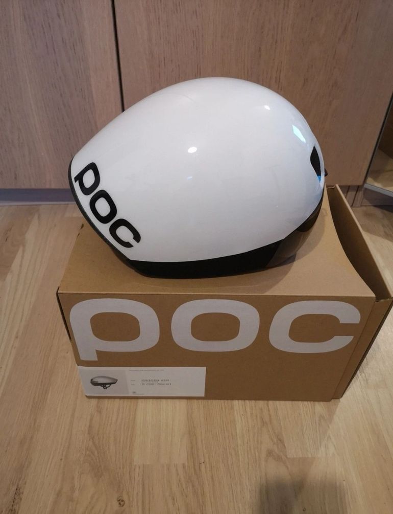 Used POC Procen Air White Size S 50-56cm 2026 bike — image 3 of 7