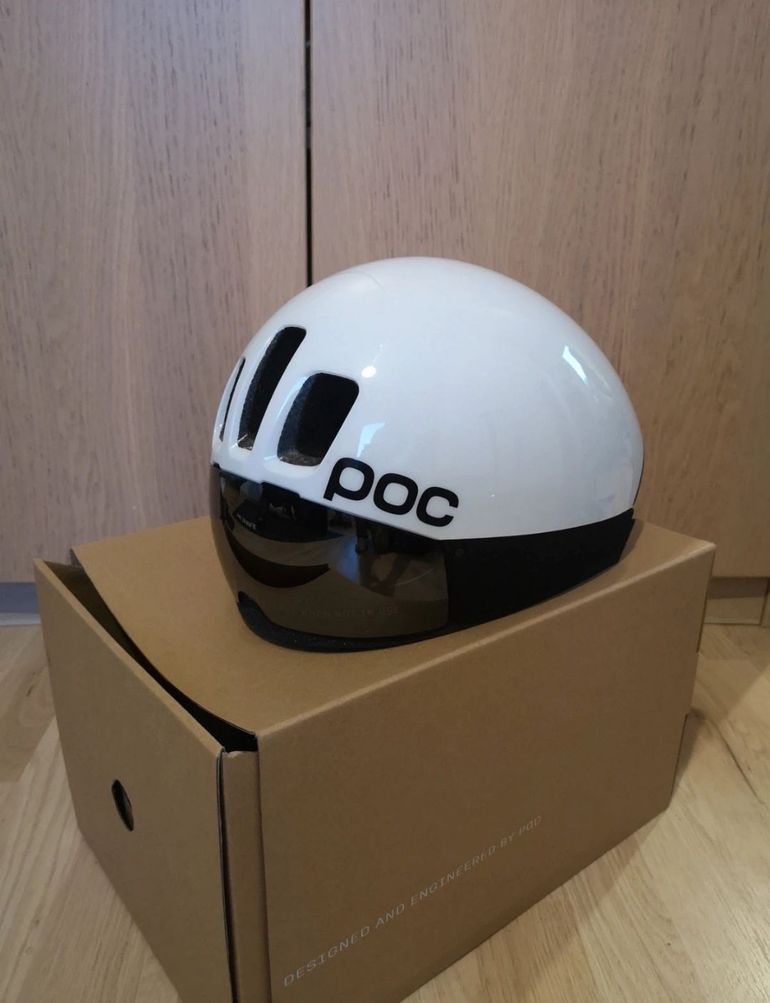 Used POC Procen Air White Size S 50-56cm 2026 bike — image 1 of 7