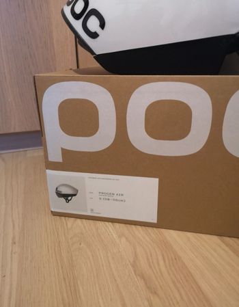 Used POC Procen Air White Size S 50-56cm 2026 bike — image 4 of 7