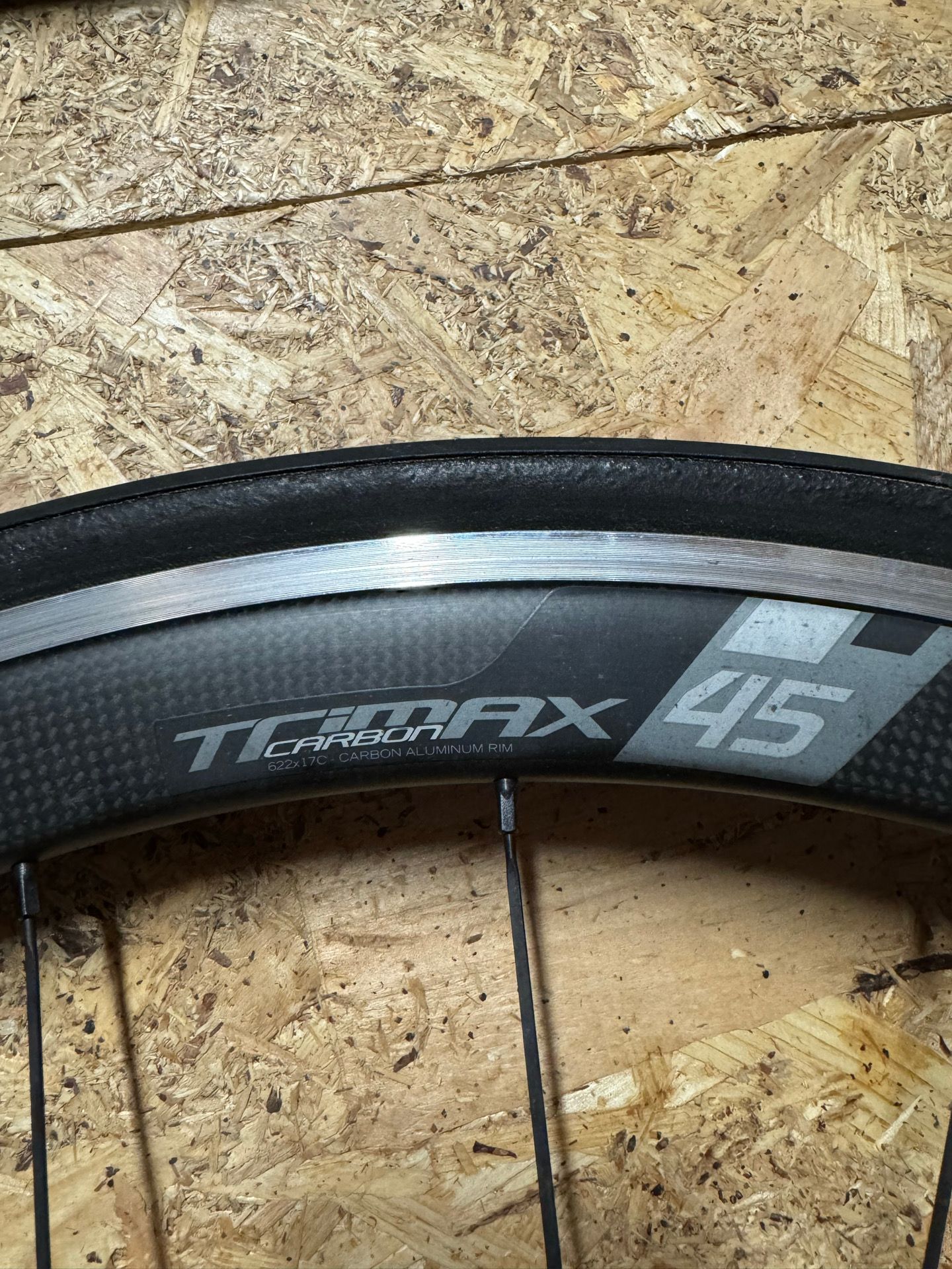 新車外しVision Trimax Carbon Aero 420mm Vision Trimax Carbon 45 Wheelset 2020