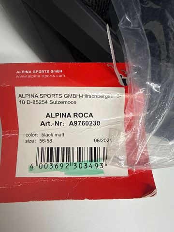Alpina ROCA Full-Face MTB Helmet 2022 bike usato — immagine 4 di 5