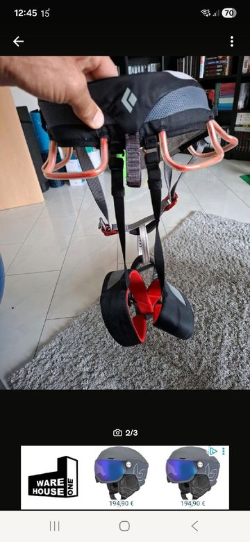 Used Black Diamond Sitzgurt Grösse XS-M 2022 Climbing