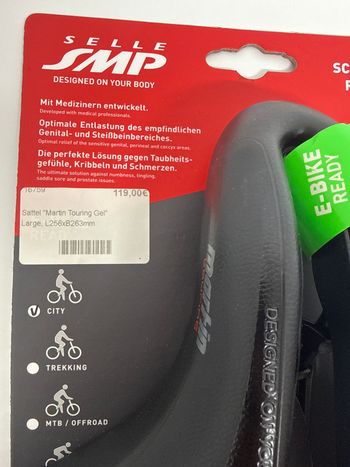 Used Selle Smp Martin Touring Gel Saddle 2022 bike — image 4 of 4