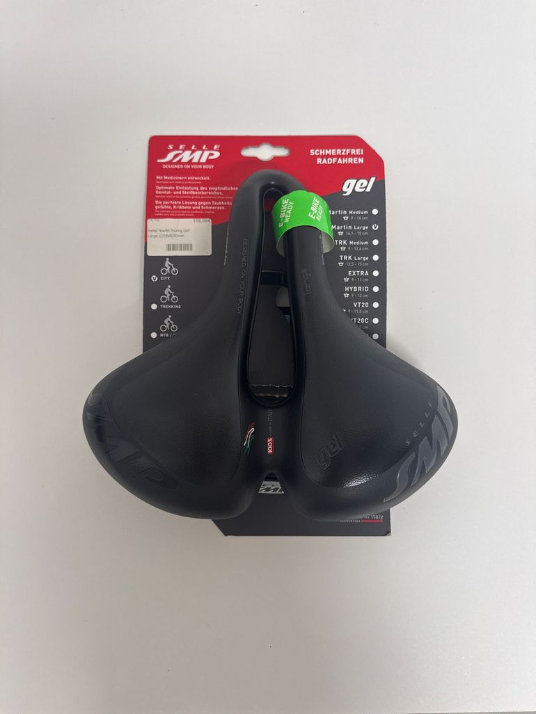 Used Selle Smp Martin Touring Gel Saddle 2022 bike — image 1 of 4