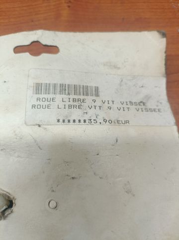 Brugt A2B Roue libre a visser 9 vitesses 13-32 Drivetrain & Pedals