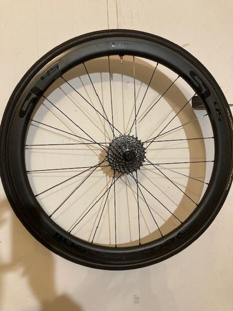 Used Deda Elementi SL45 Carbon Tubular Wheelset bike — image 1 of 8