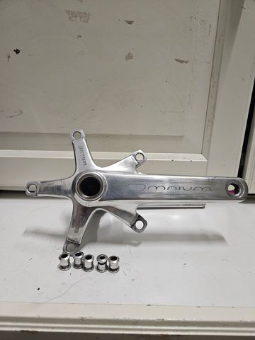 Used Sram OMNIUM 165mm Drivetrain & Pedals