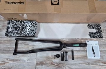 Brugt Deda Elementi EDG Road Fork 180mm Steerer Full Carbon 2025 Fork