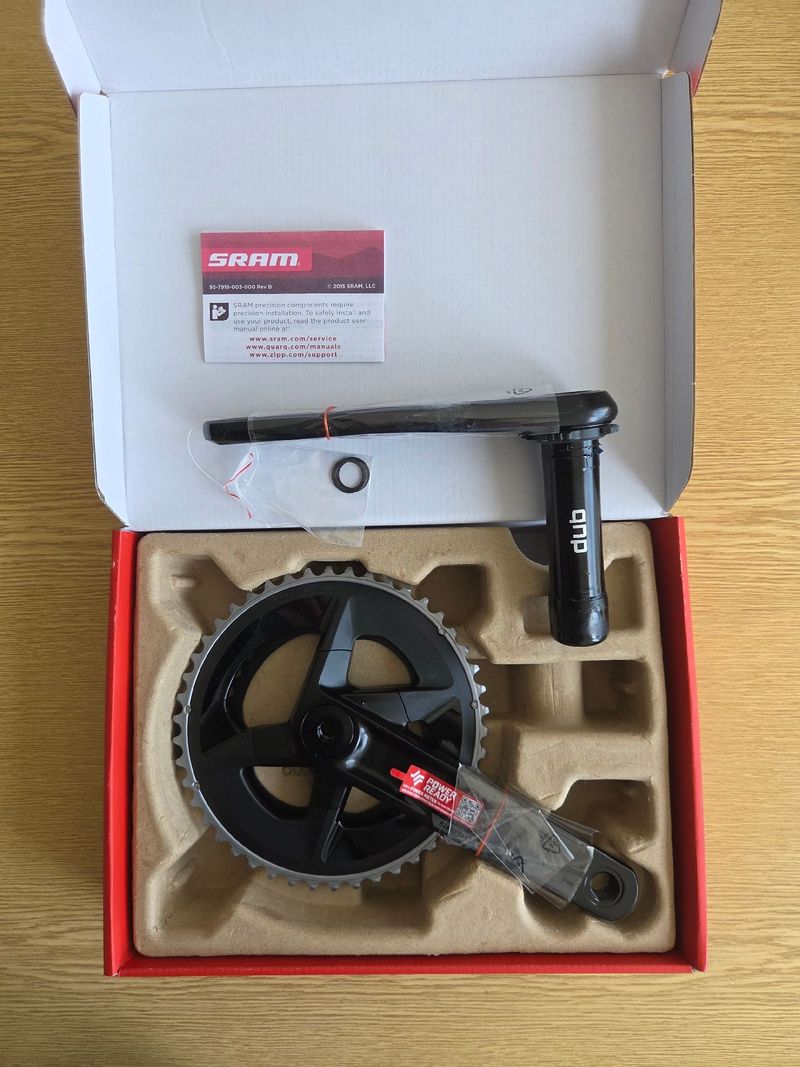 Used Sram FC Rival D1 DUB 172.5mm 46/33 Crankset Drivetrain & Pedals