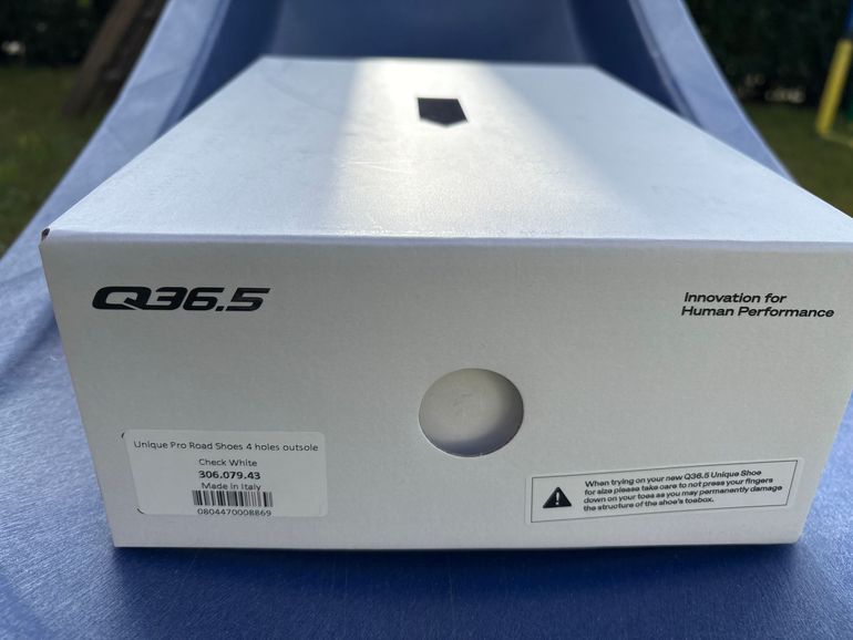Used Q36.5 Unique Pro 4.0 Rennradschuhe Weiß Größe 43 2026 bike — image 6 of 13