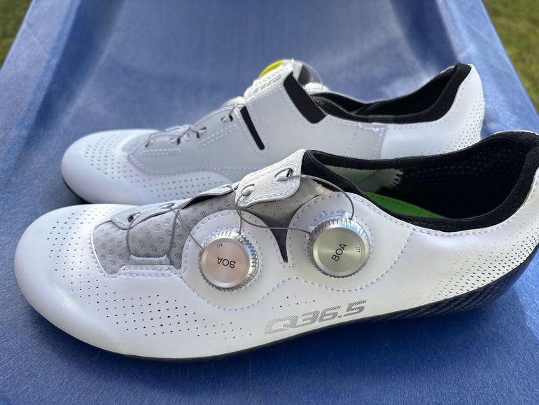 Used Q36.5 Unique Pro 4.0 Rennradschuhe Weiß Größe 43 2026 bike — image 2 of 13