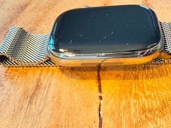 Used apple Watch S10 46mm Titanium bike — image 2 of 10