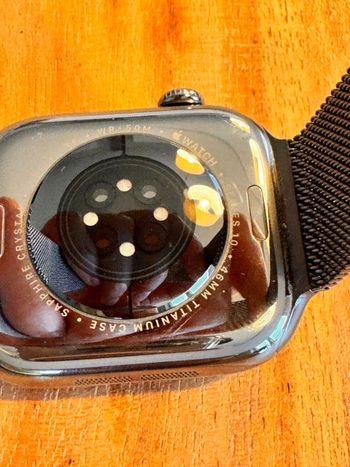 Used apple Watch S10 46mm Titanium bike — image 6 of 10
