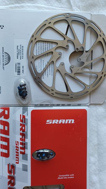 Sram DISC Rotor CNTRLN 180 mm 2024 Brakes usato