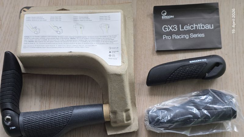 Used Ergon GX3 Leichtbau Pro Racing Series Cockpit