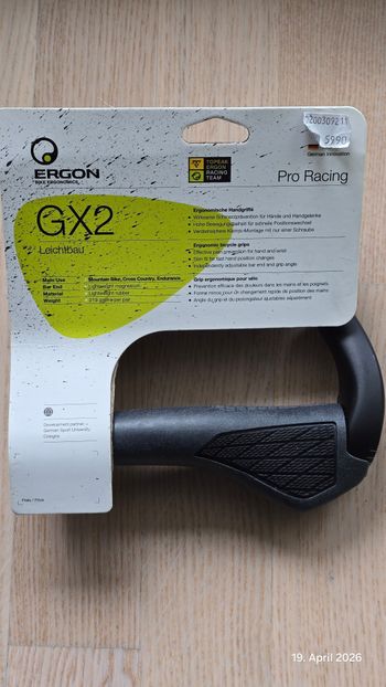 Ergon, GX2 Pro Racing Series Grips