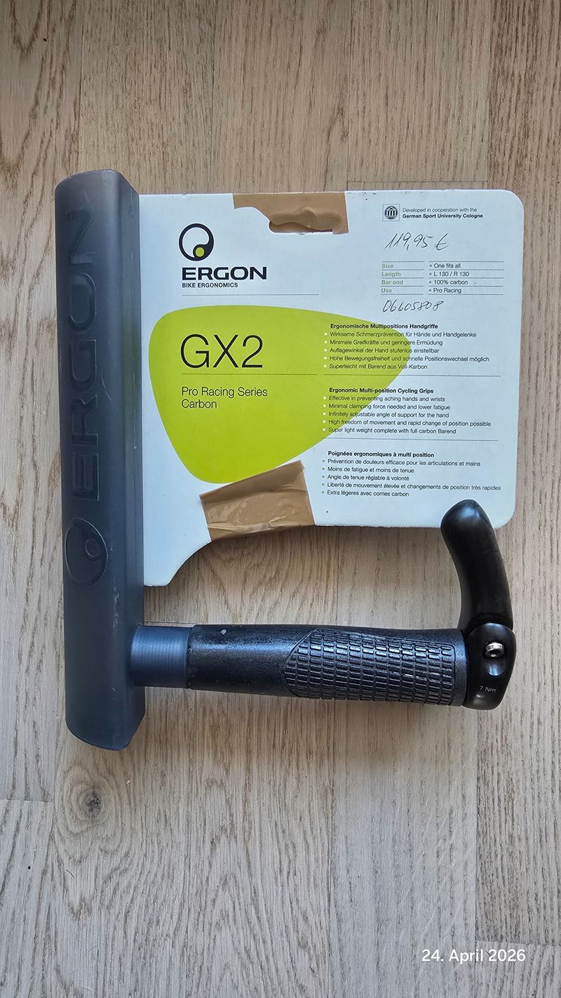 Used Ergon GX2 Pro Racing Series Carbon Cockpit