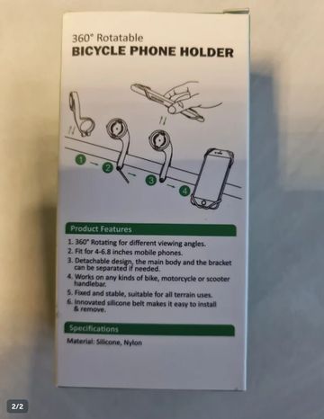 Brugt cinese Porta Telefono bike — billede 2 af 2