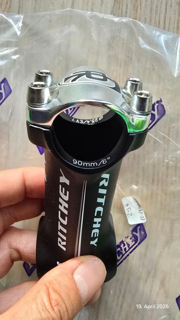 Brugt Ritchey Vorbau 90mm/6°, 25.4mm bike — billede 1 af 3